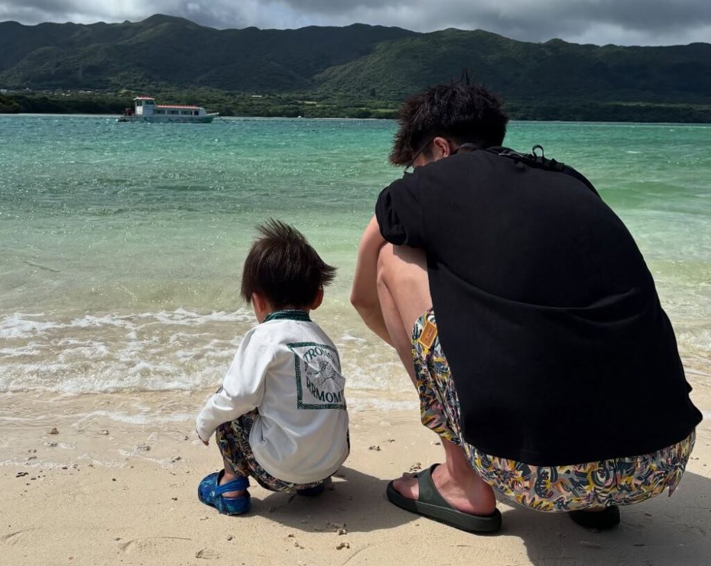 富田将馬と子供3