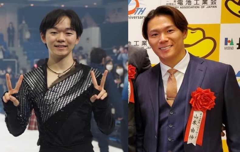 鍵山優真と山本由伸比較画像１