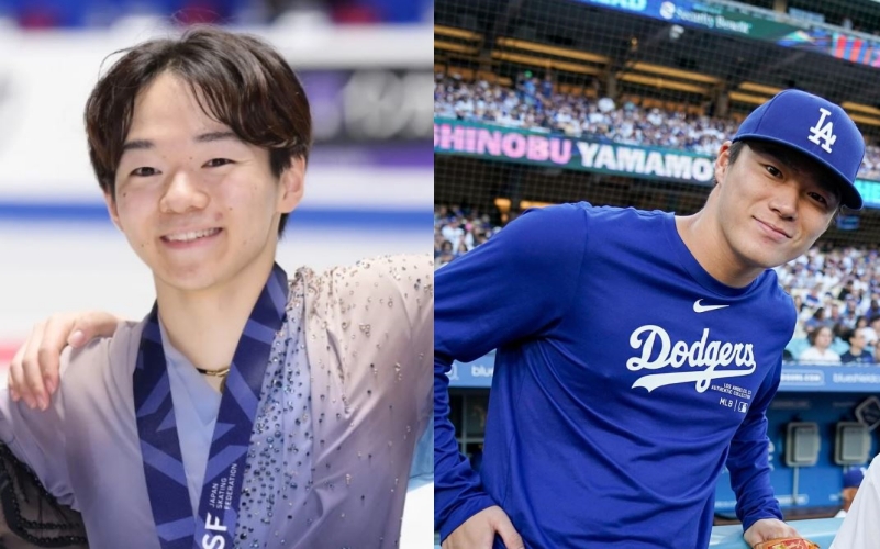 鍵山優真と山本由伸比較画像２